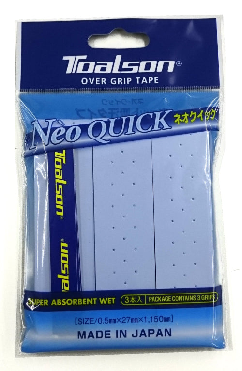 Toalson NeoQuick Grip 3 Tennis Padel - Sky Blue