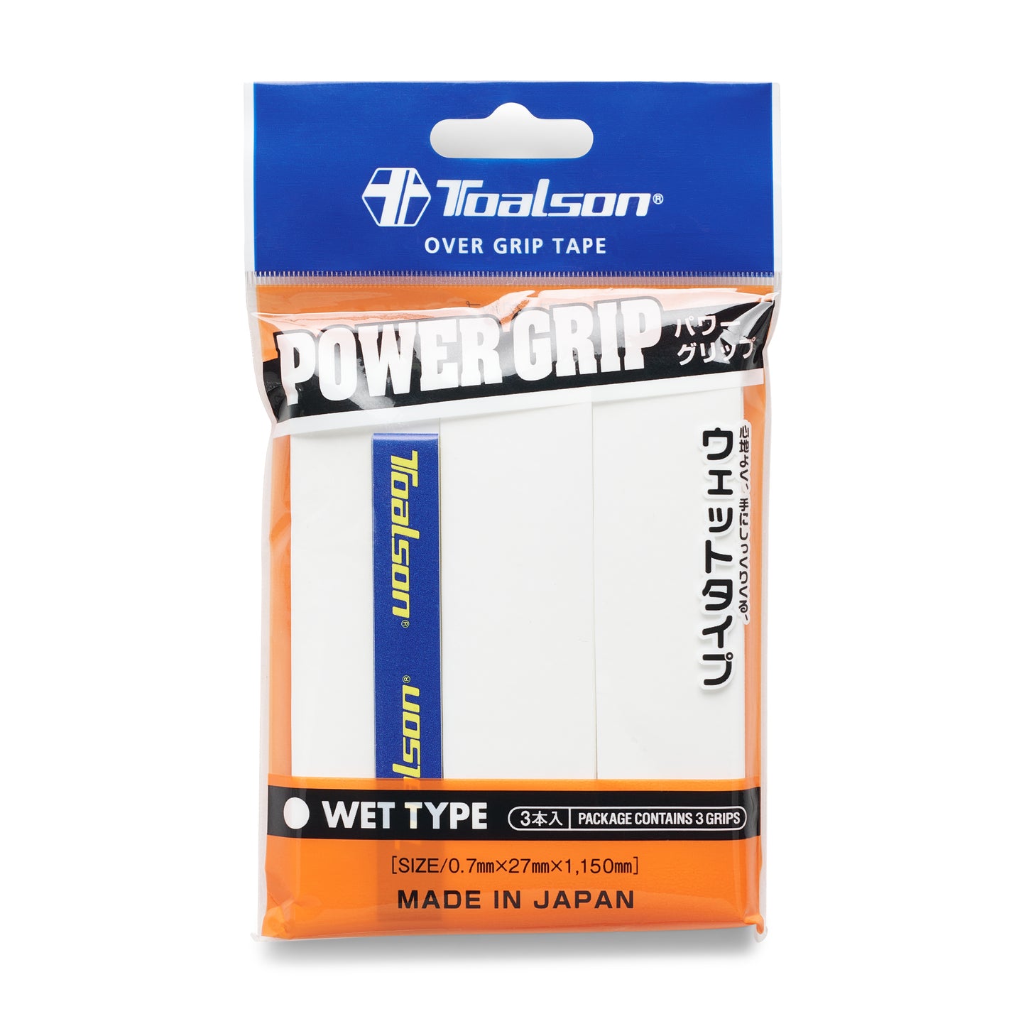 Toalson Power Grip 3 Tennis Padel - White
