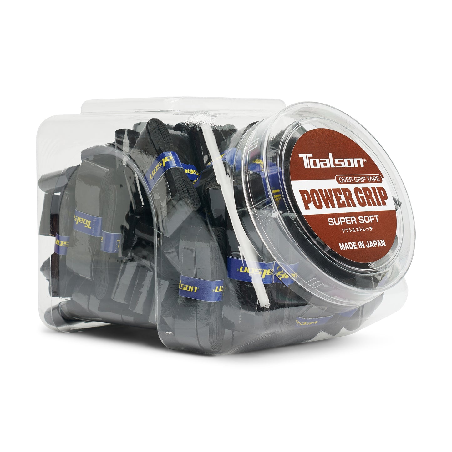 Toalson Pwer Grip 72 CandyBox Tennis Padel - Black