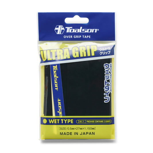 Toalson Ultra Grip 3 Tennis Padel - Black