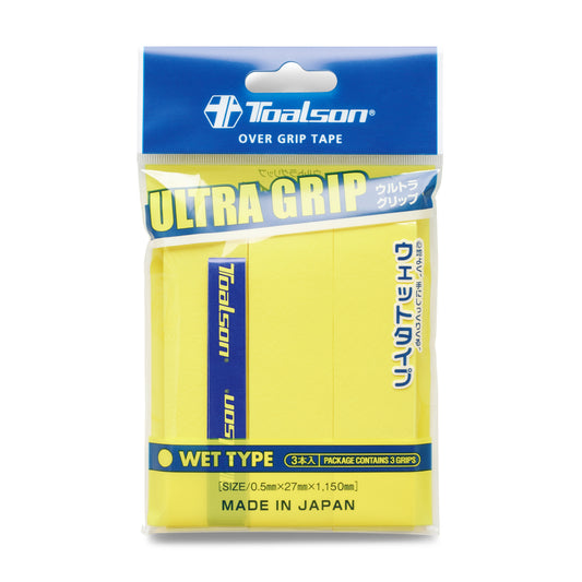 Toalson Ultra Grip 3 Tennis Padel - Yellow